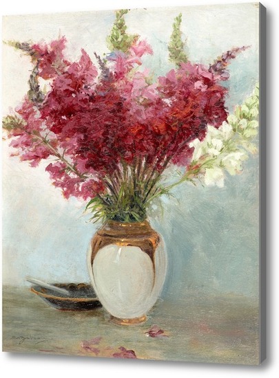 Репродукция картины Ваза с цветами. Картина маслом на холсте Ваза с  цветами