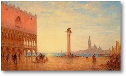 Купить картину Вид на площадь Сан-Марко в Венеции