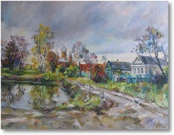 Картина Село Шарапово