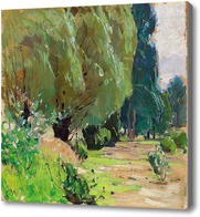 Купить картину Парк с поляной (аллювиальных леса в Пратер)