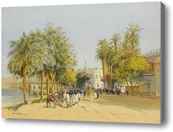 Картина Вилла на берегу Нила