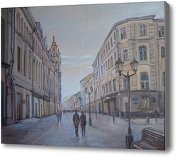 Картина Никольская улица