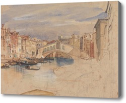 Картина Венеция-Гранд-канал и Риальто