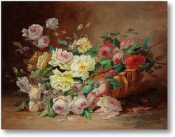 Картина Корзина роз