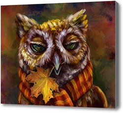 Картина Осенняя совушка