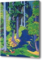 Картина Лесной интерьер