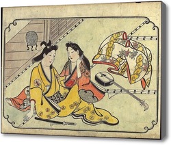 Картина Гейша и самурай