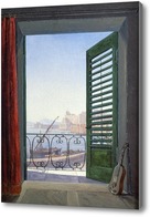 Картина Балкон с видом на Неаполитанский залив