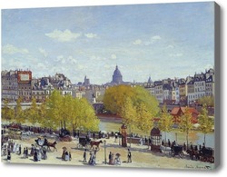 Картина Набережная Лувра
