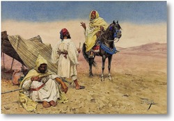 Картина Кочевники в пустыне