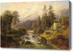 Картина Сцена из Вейер, Верхняя Австрия