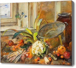 Купить картину Натюрморт с овощами