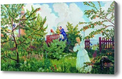 Картина Яблоневый сад. 1918