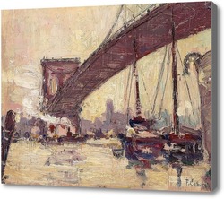 Купить картину Под Бруклинским мостом