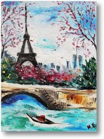 Купить картину Парижская весна