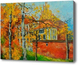 Картина город Ольштын