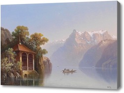 Купить картину Берег озера Люцерн