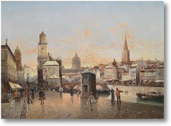 Картина Городской пейзаж