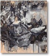 Картина Венский бал в посольстве, 1893