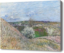 Картина У холмов Санкт-Маммес весной