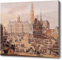 Картина Дворец в Амстердаме