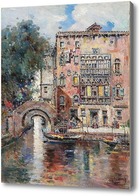Картина Гондола в Венеции