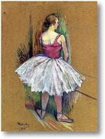 Картина Танцовщица в Пьед де Ву