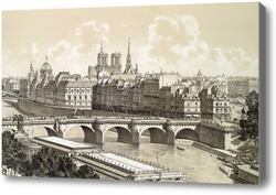 Картина Город и Новый мост