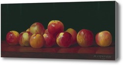 Картина Яблоки на столе