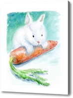 Картина Любитель морковки