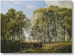 Картина Лесной ландшафт в 1839