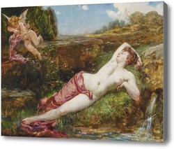 Картина Венера и Купидон