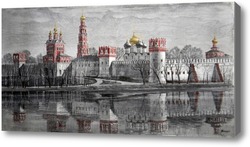 Картина Москва, Новодевичий монастырь