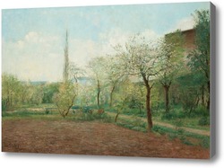 Картина Цветущие деревья
