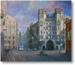 Картина Площадь Л. Толстого