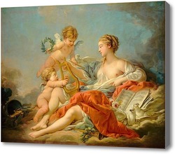 Картина Аллегория музыкального искусства.1764
