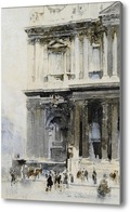 Картина Лондон: Собор Святого Павла, Западный фронт