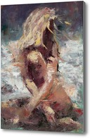 Картина Девушка у моря
