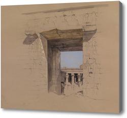Картина Храм Эдфу: дверь Пилона