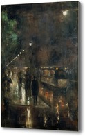 Картина Ночные огни Берлина, 1919