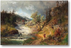 Картина Летний пейзаж
