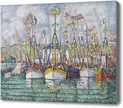 Картина В порту Гроикс