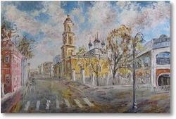 Купить картину Храм Святителя Николая в Толмачах