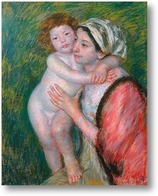 Картина Мать и дитя, 1914