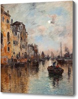 Картина Венецианский канал.Гегерфельт Вильгельм