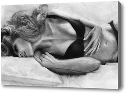 Картина Портрет женщины в постели
