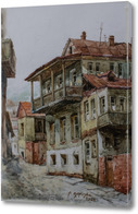 Картина Старый дом в Тбилиси