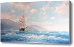 Картина Парусник в Море