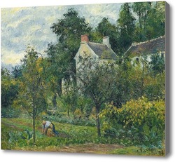 Картина Дом и сад в пунтуазе