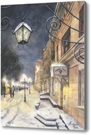 Картина Зимние сны Арбата